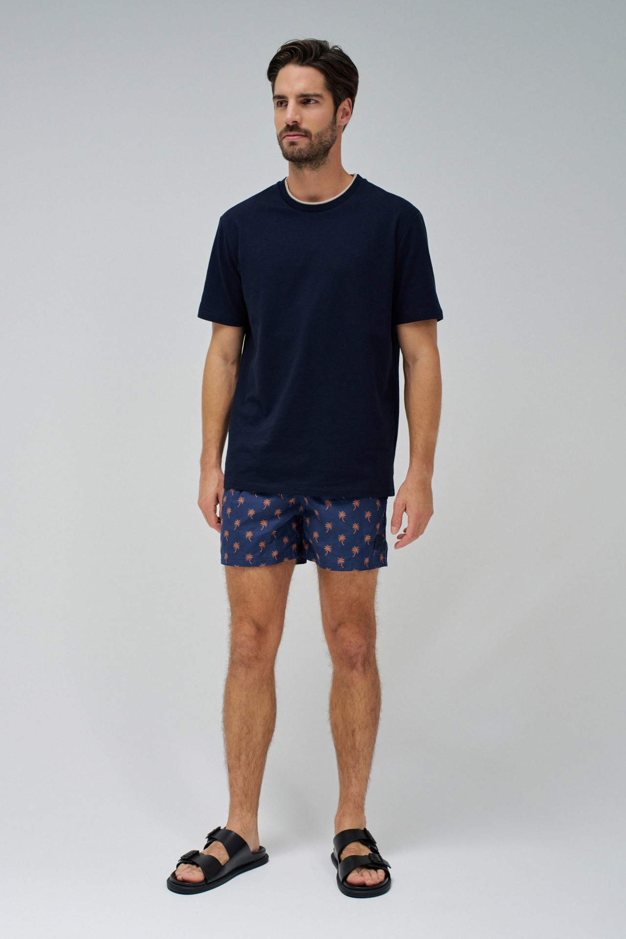 SWIM SHORTS WITH PATTERN