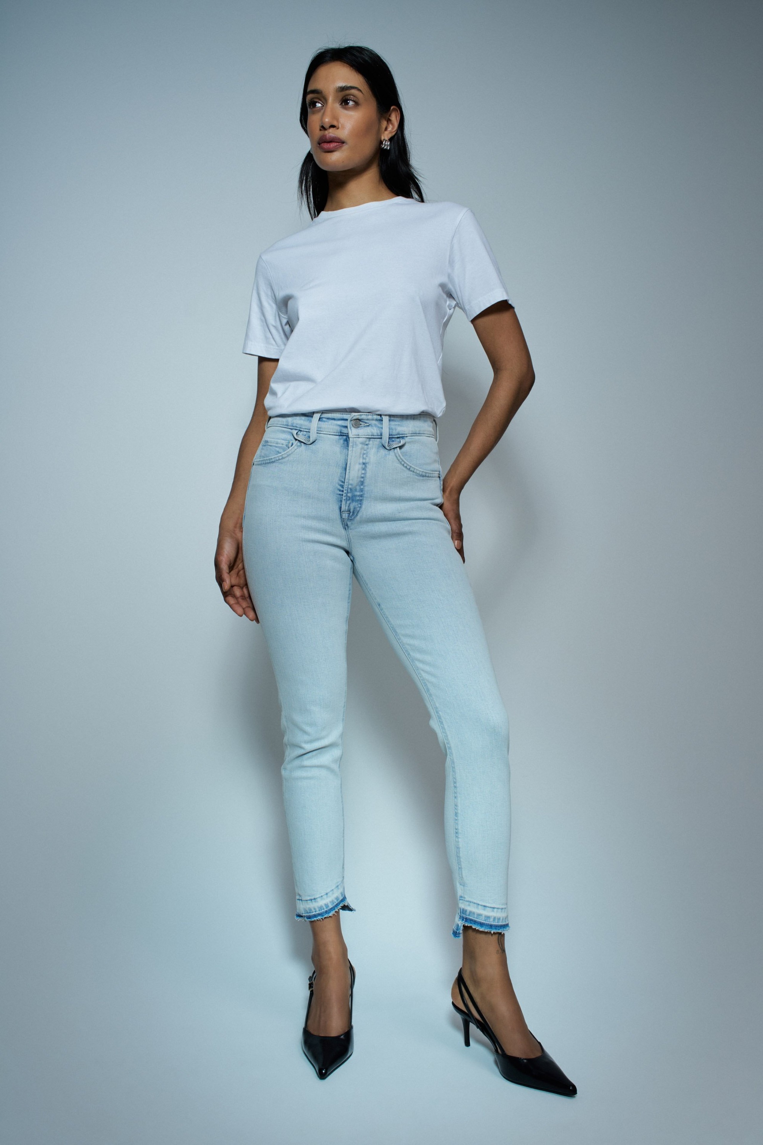 JEANS FAITH PUSH IN CROPPED SKINNY