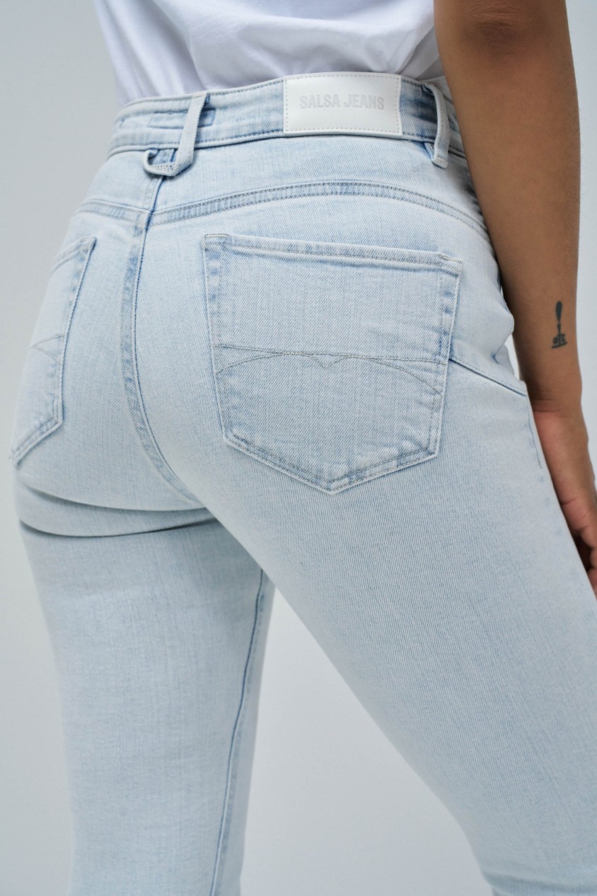 JEANS FAITH PUSH IN CROPPED SKINNY