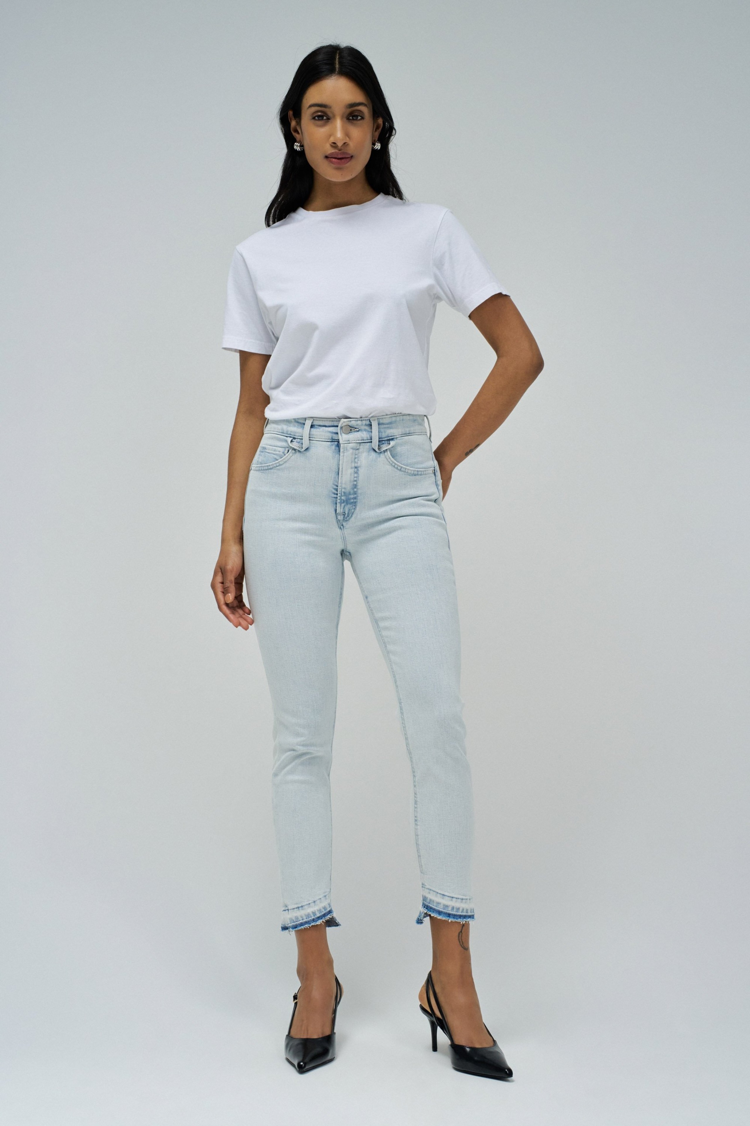 JEANS FAITH PUSH IN CROPPED SKINNY