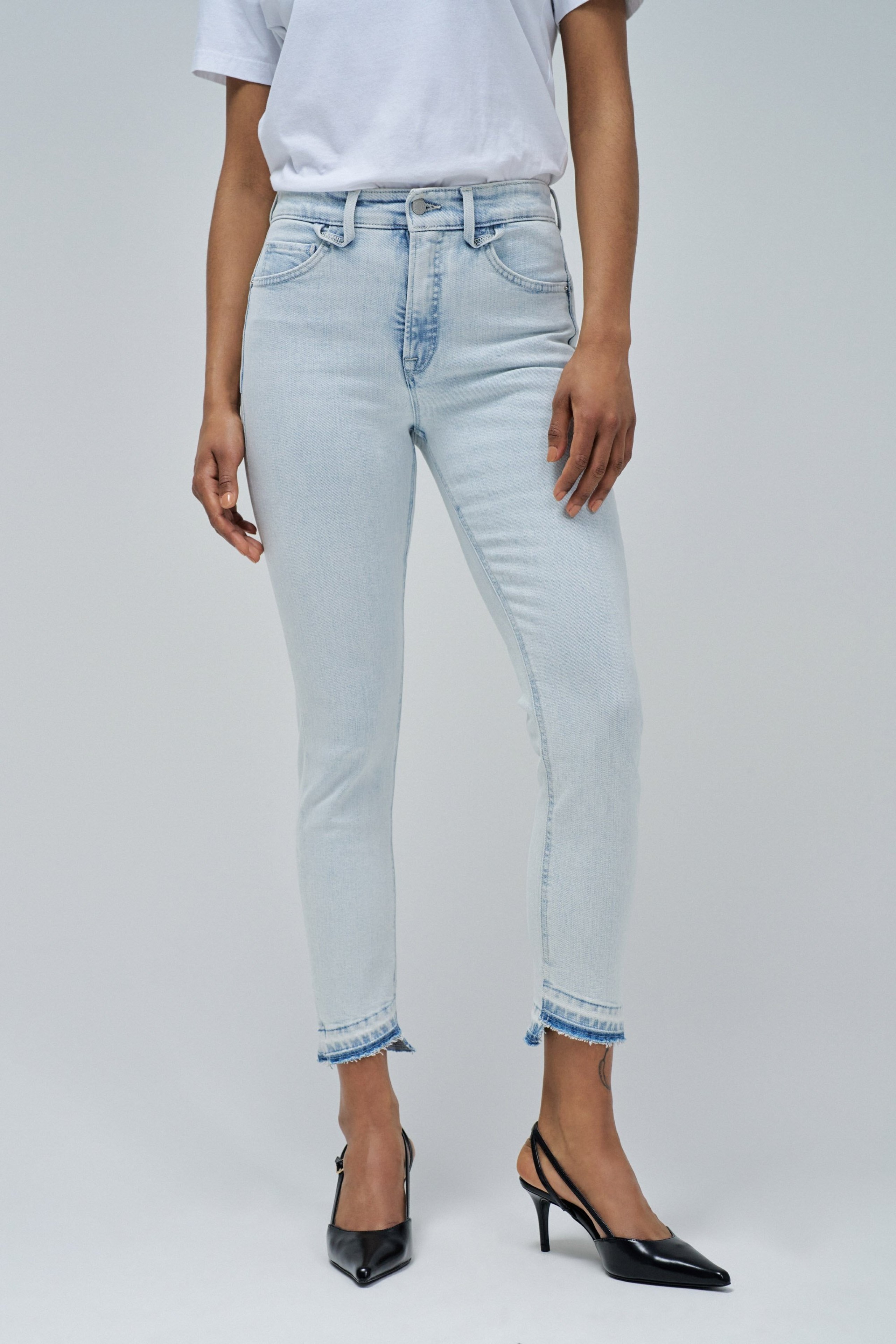 JEANS FAITH PUSH IN CROPPED SKINNY
