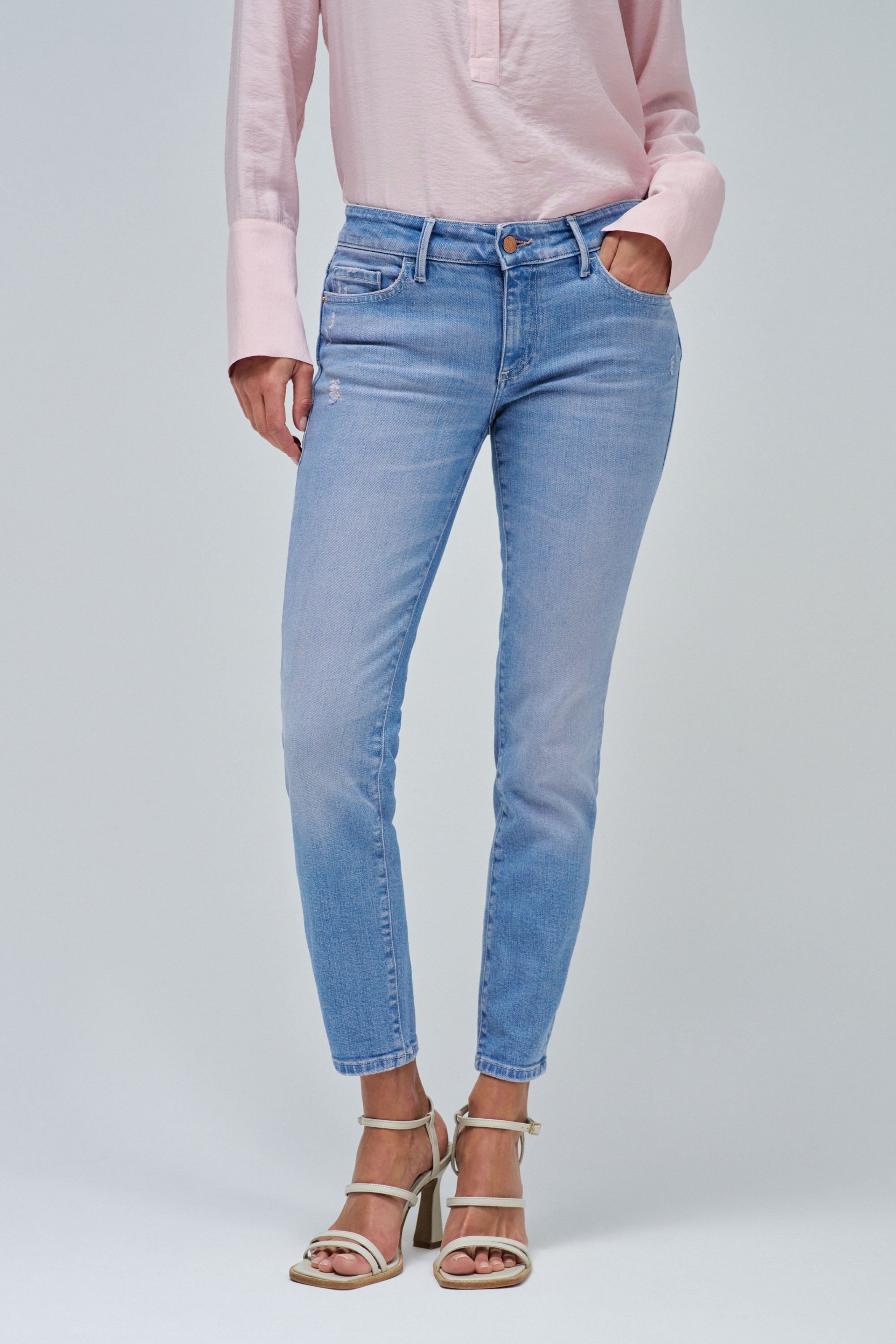 JEANS WONDER PUSH UP CROPPED SKINNY