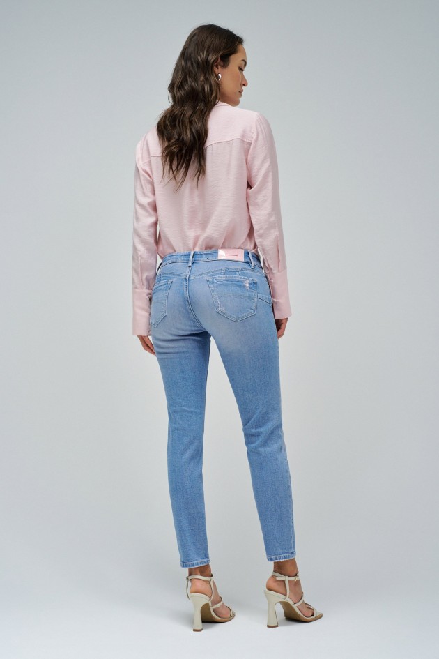 JEANS WONDER PUSH UP CROPPED SKINNY