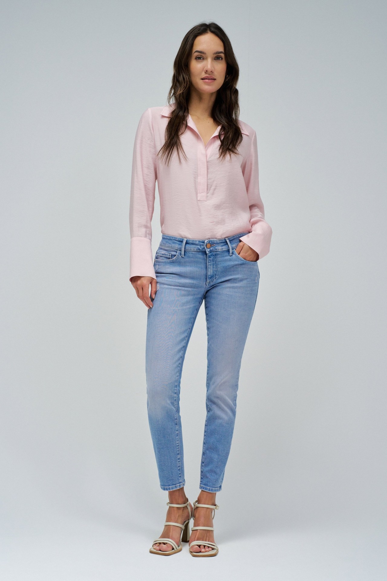 JEANS WONDER PUSH UP CROPPED SKINNY