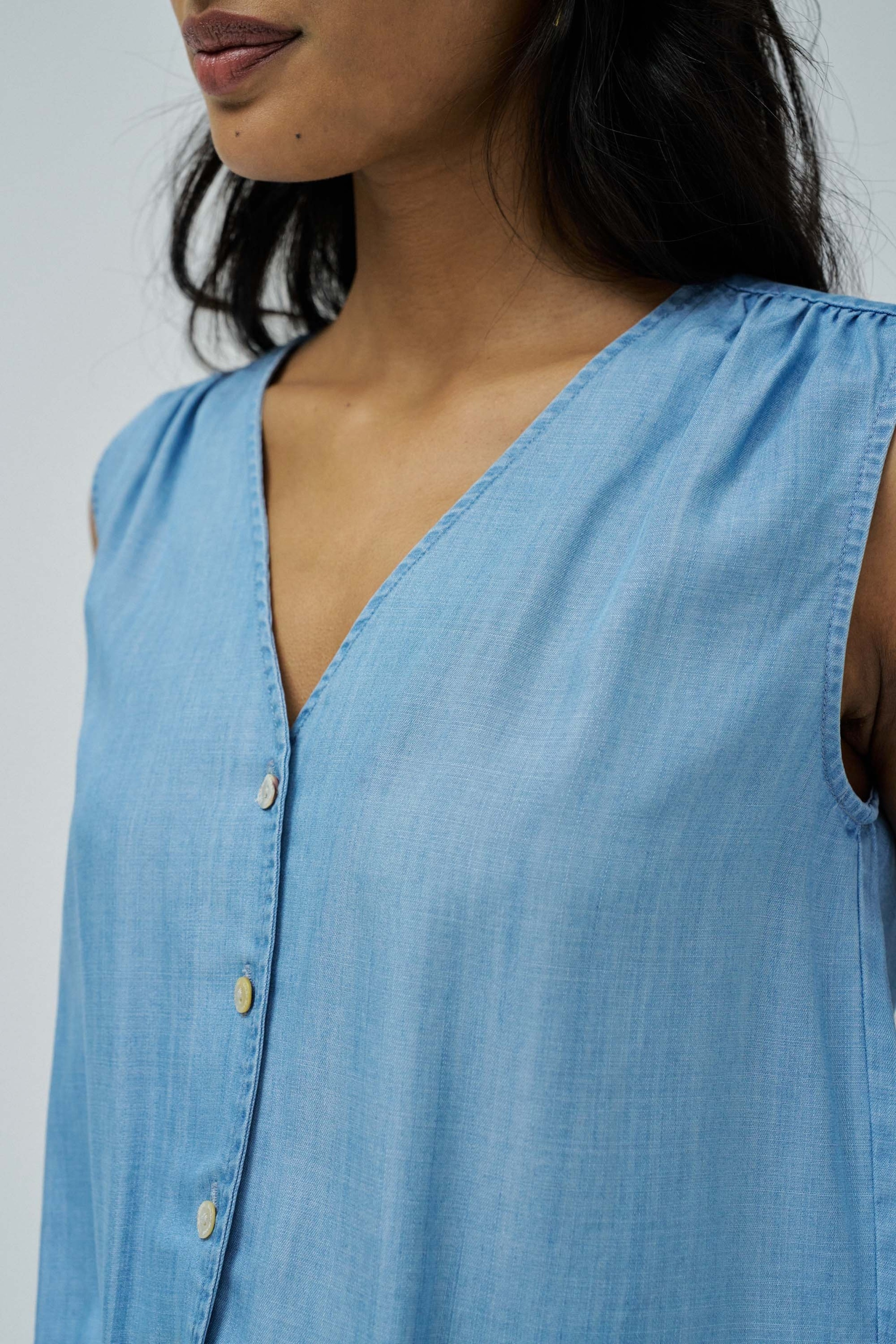 LIGHTDENIM BLUSE