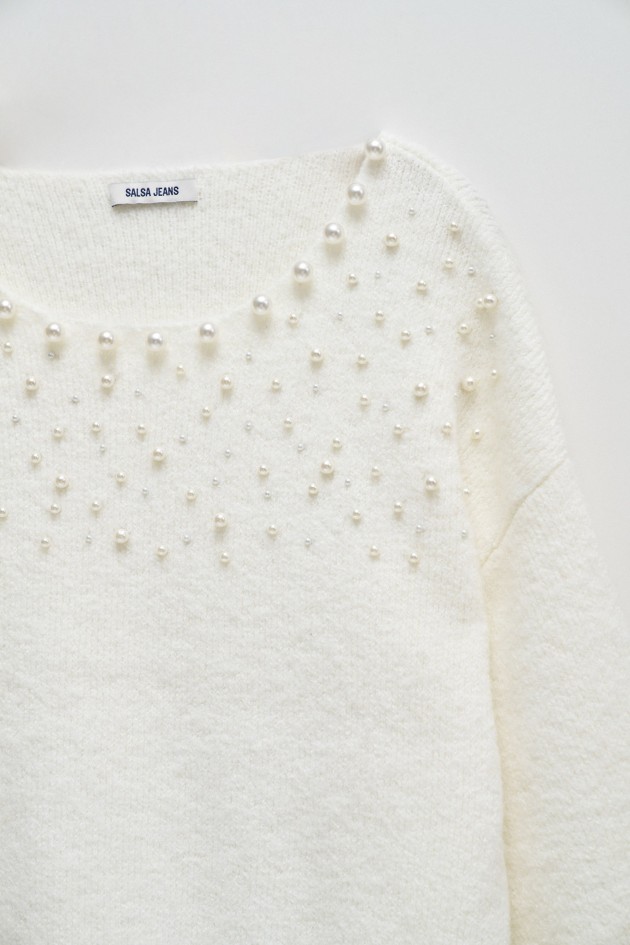 CAMISOLA COM PÉROLAS