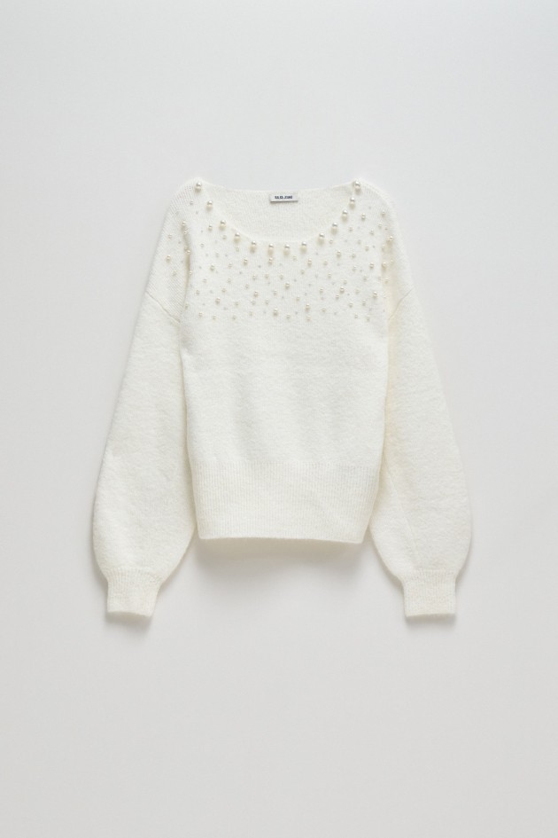 CAMISOLA COM PÉROLAS