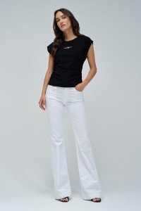 T-SHIRT COM FRANZIDO