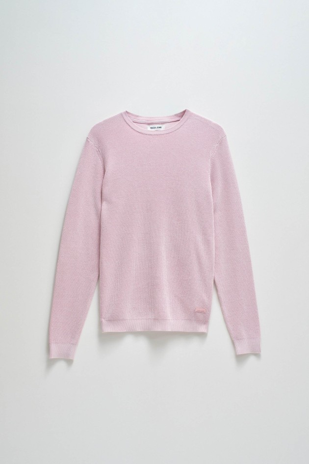 PULL EN MAILLE TEXTURÉE