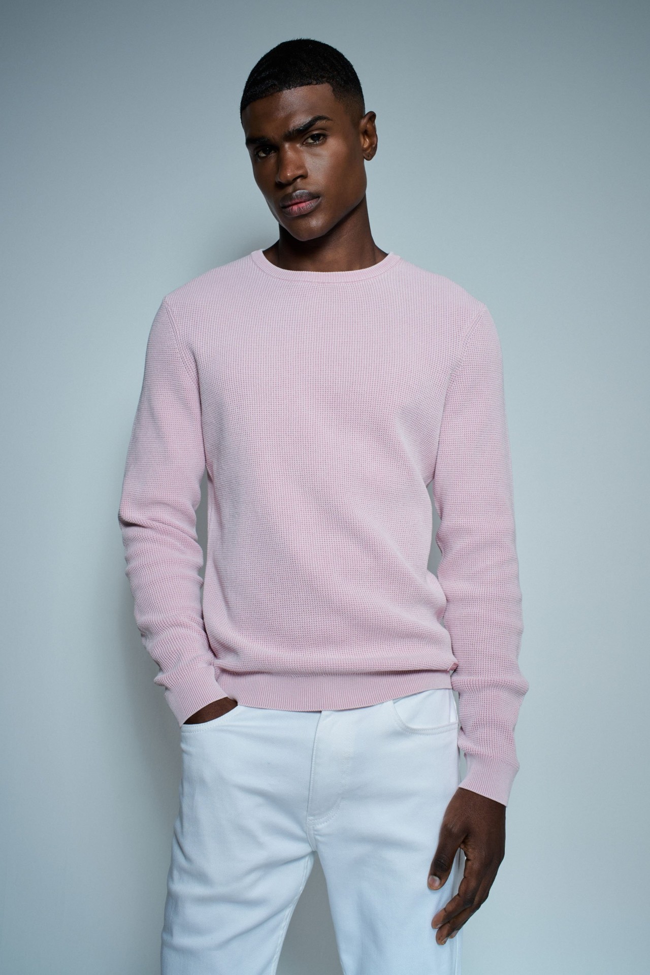 PULL EN MAILLE TEXTURE