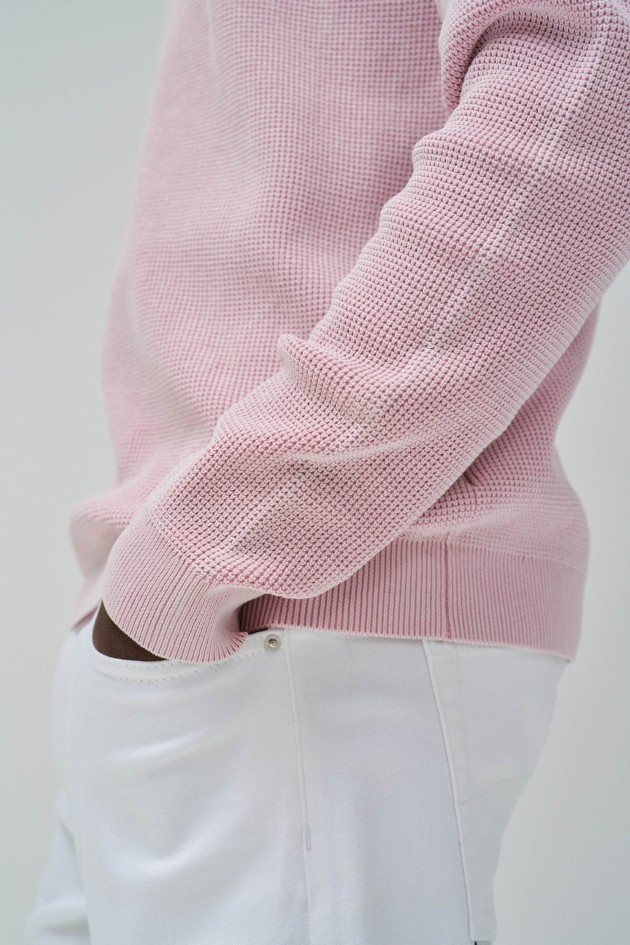 PULL EN MAILLE TEXTURÉE