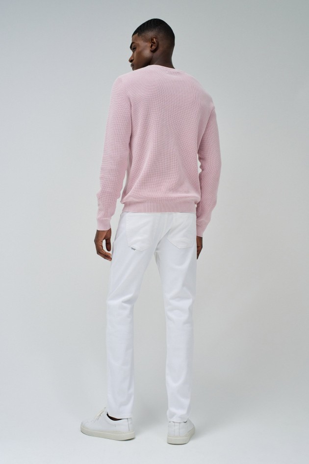 PULL EN MAILLE TEXTURÉE