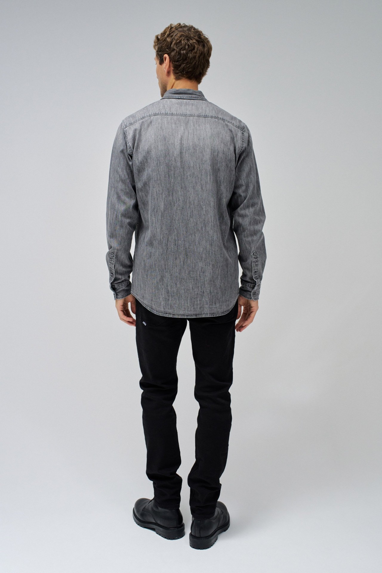REGULAR FIT DENIM SHIRT
