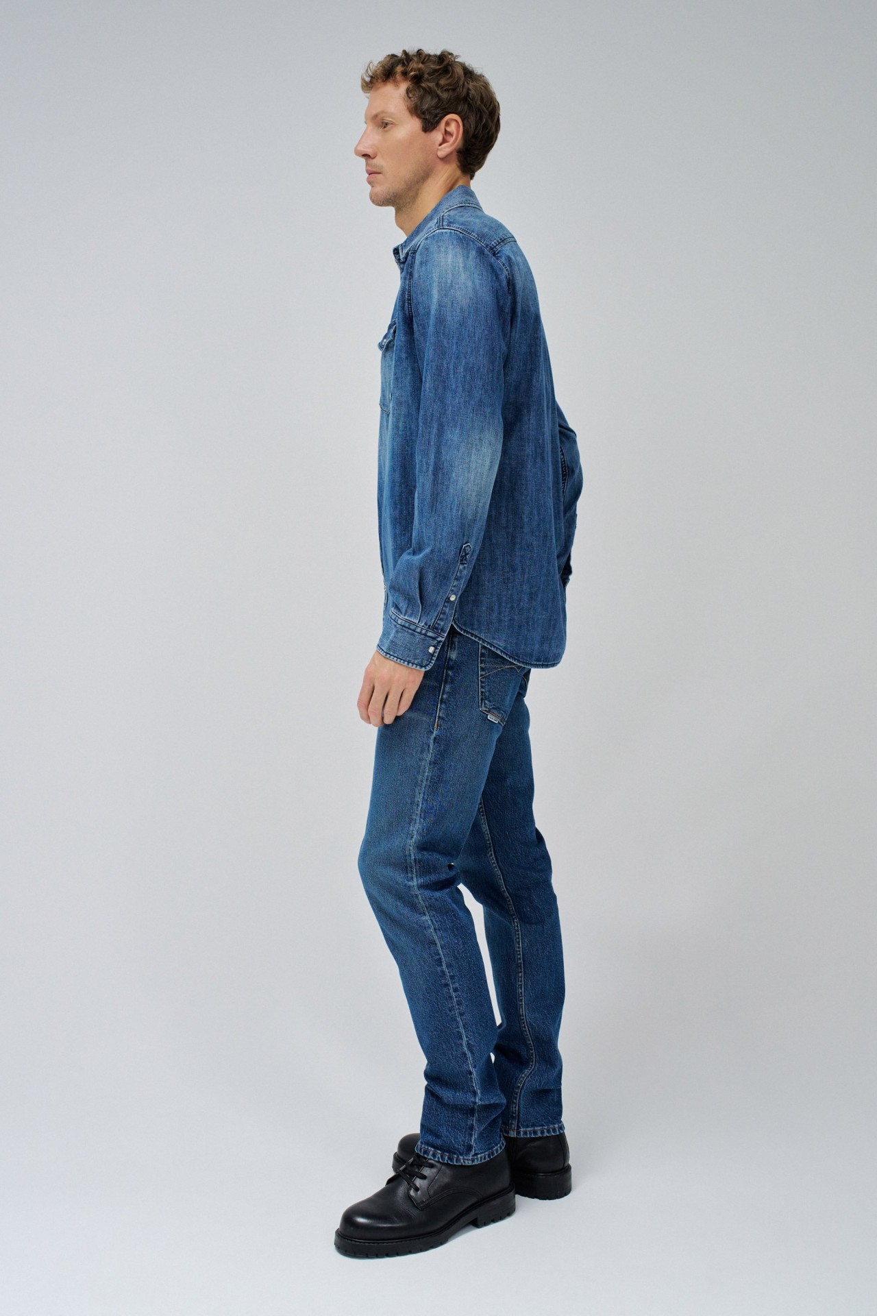 REGULAR FIT DENIM SHIRT