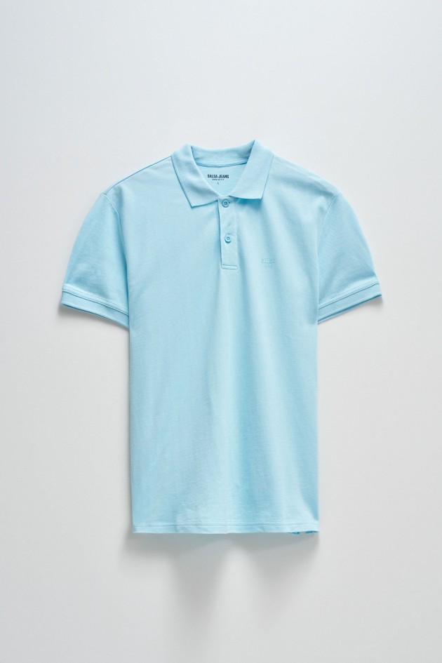 POLO AVEC DÉTAIL DE MARQUE