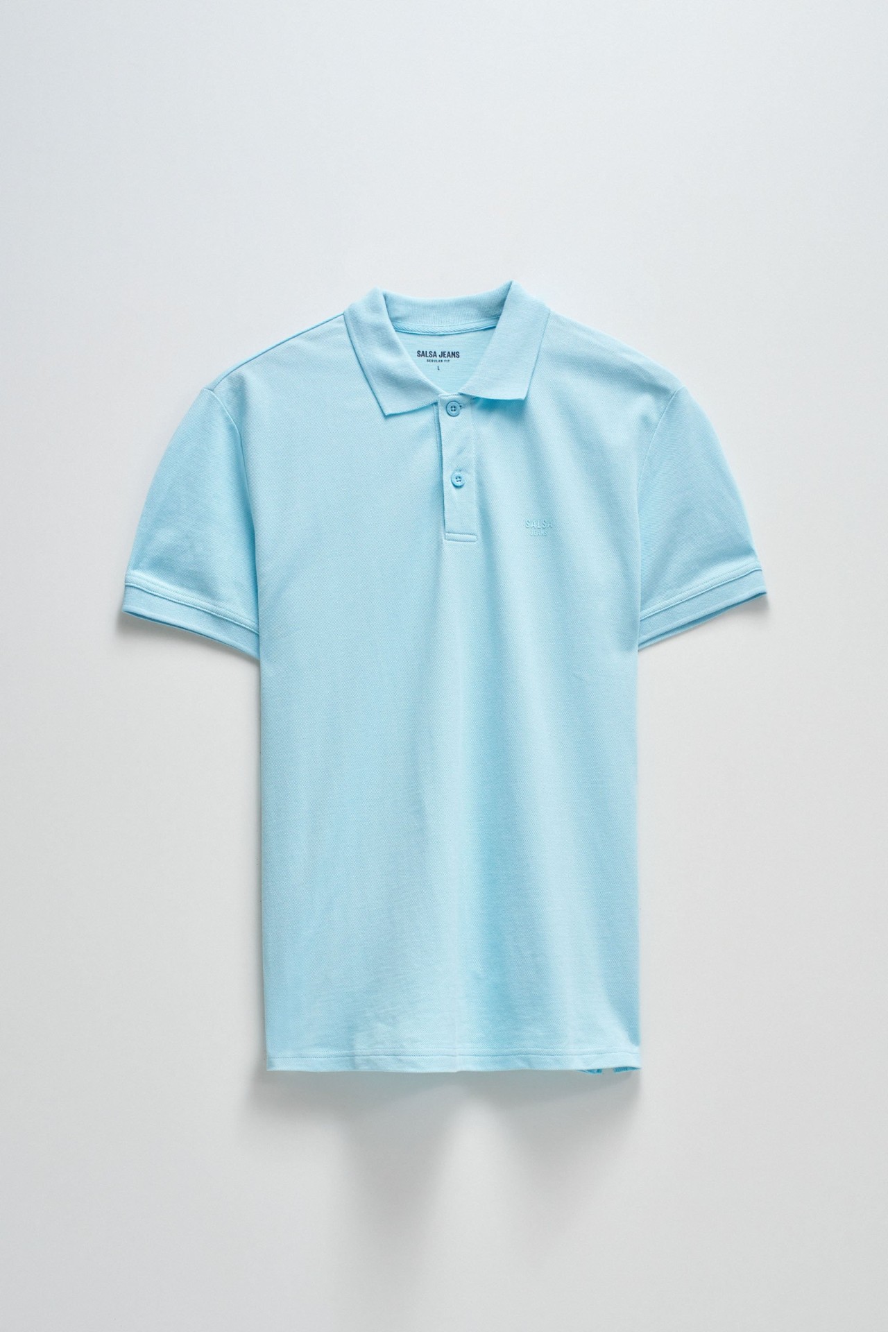 POLO SHIRT WITH BRANDING DETAIL
