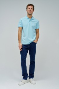 POLOSHIRT MIT MARKENDETAIL