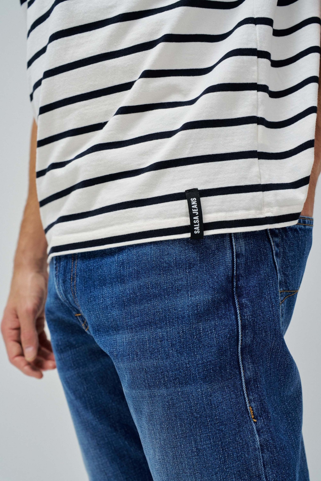 T-SHIRT WITH STRIPES