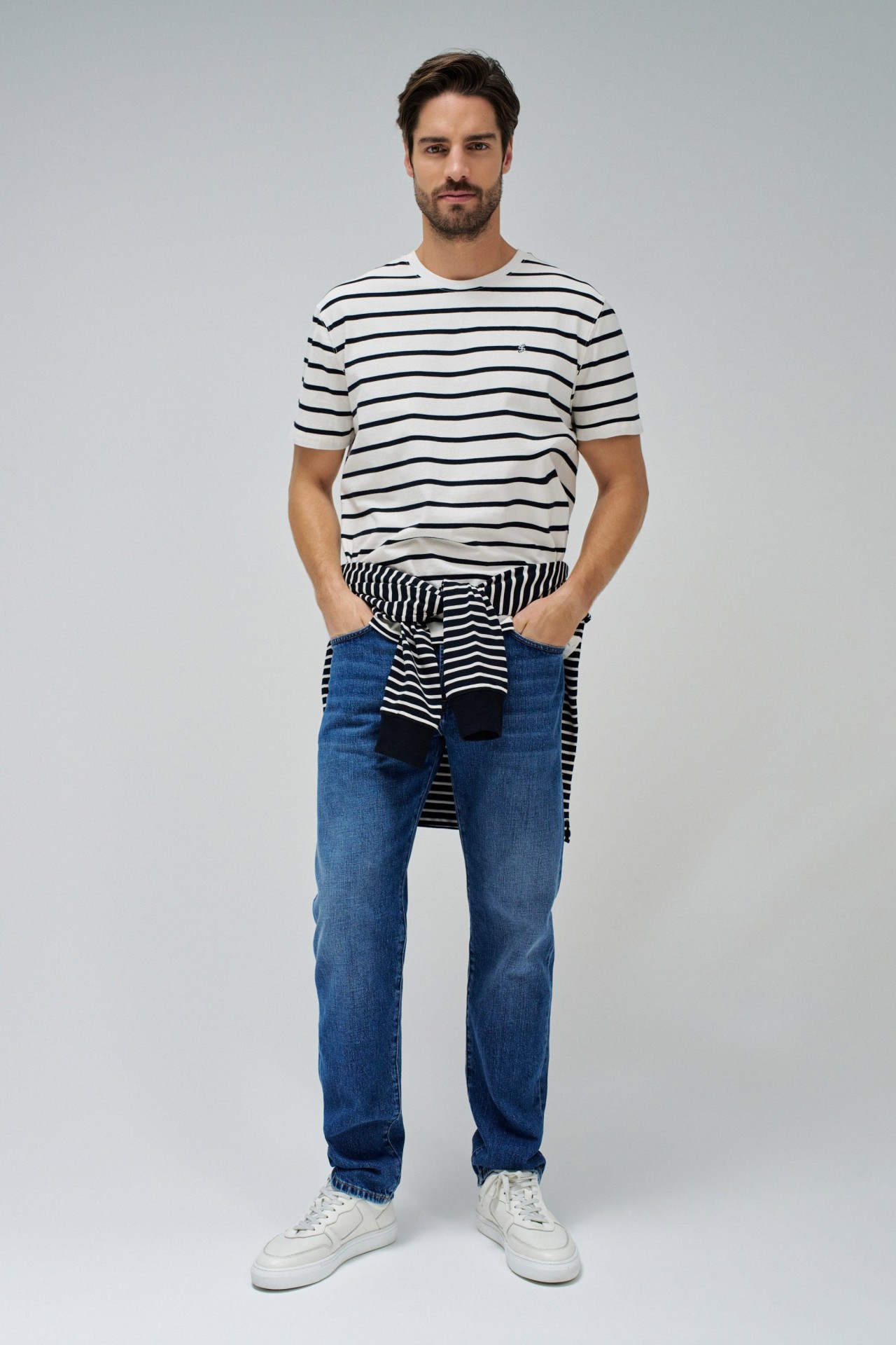 T-SHIRT WITH STRIPES