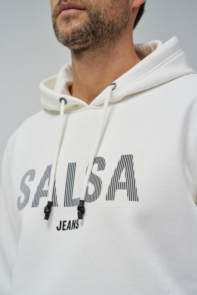 SWEAT À CAPUCHE AVEC LOGO