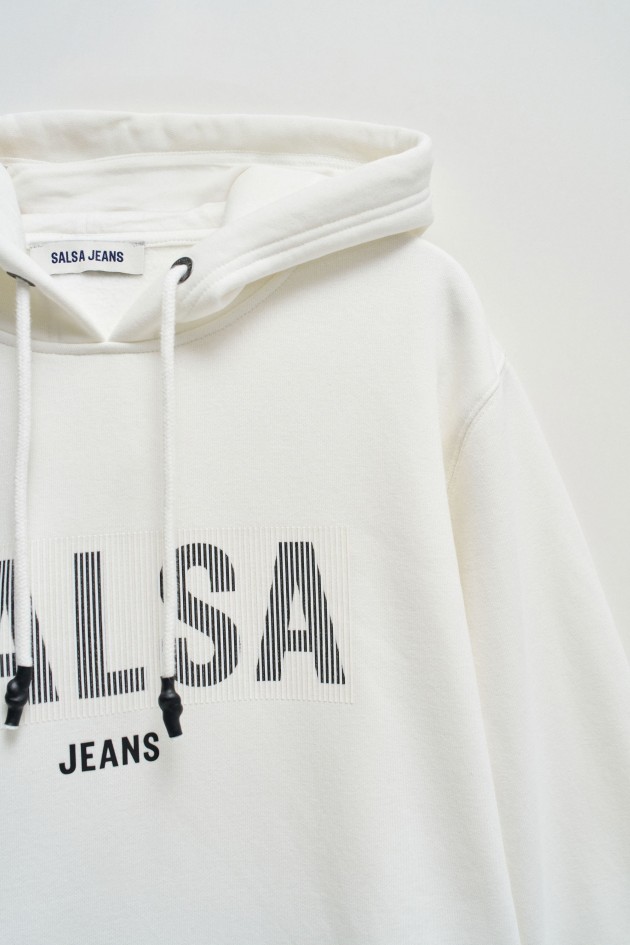 SWEAT À CAPUCHE AVEC LOGO