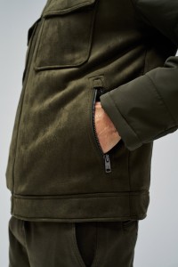 SUEDE TRENCH COAT