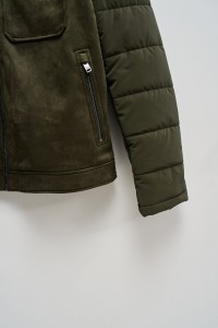 SUEDE TRENCH COAT