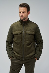 SUEDE TRENCH COAT