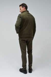 SUEDE TRENCH COAT