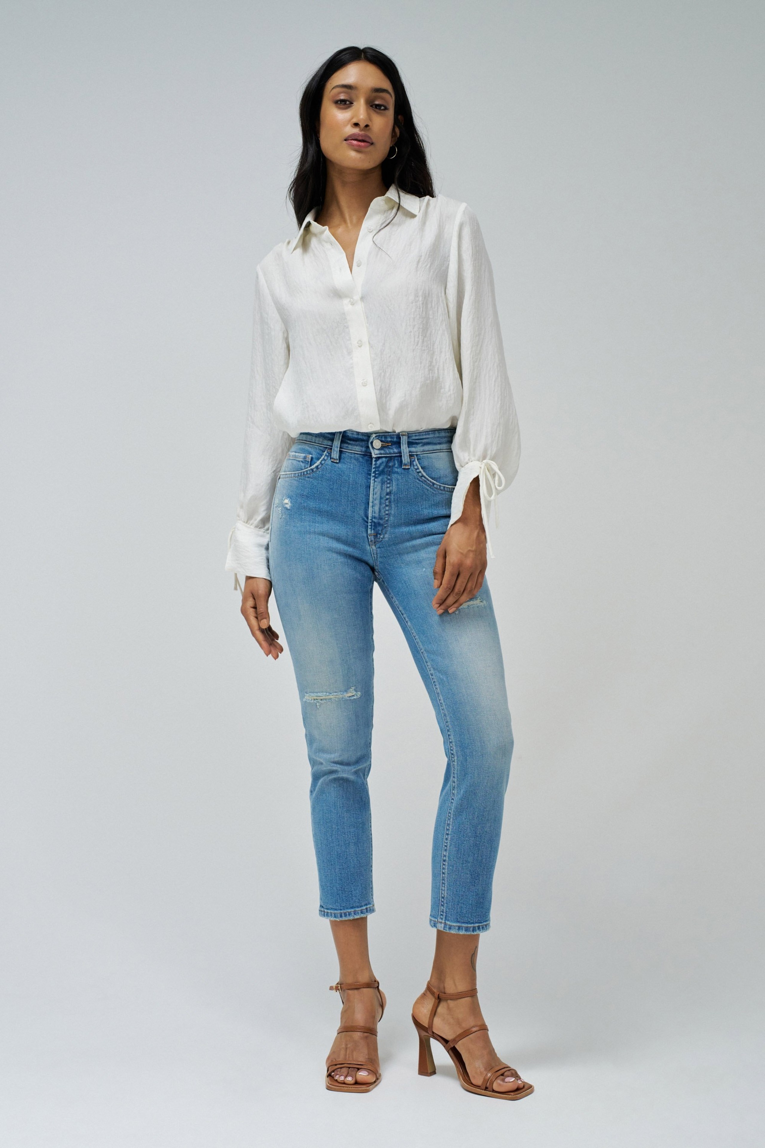 JEANS FAITH PUSH IN CROPPED SLIM
