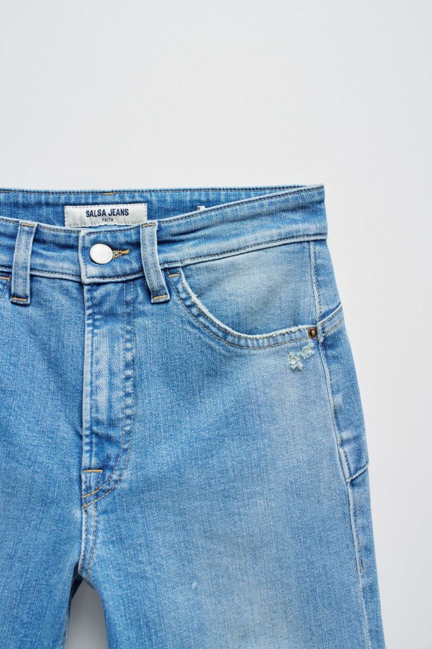 JEANS FAITH PUSH IN CROPPED SLIM