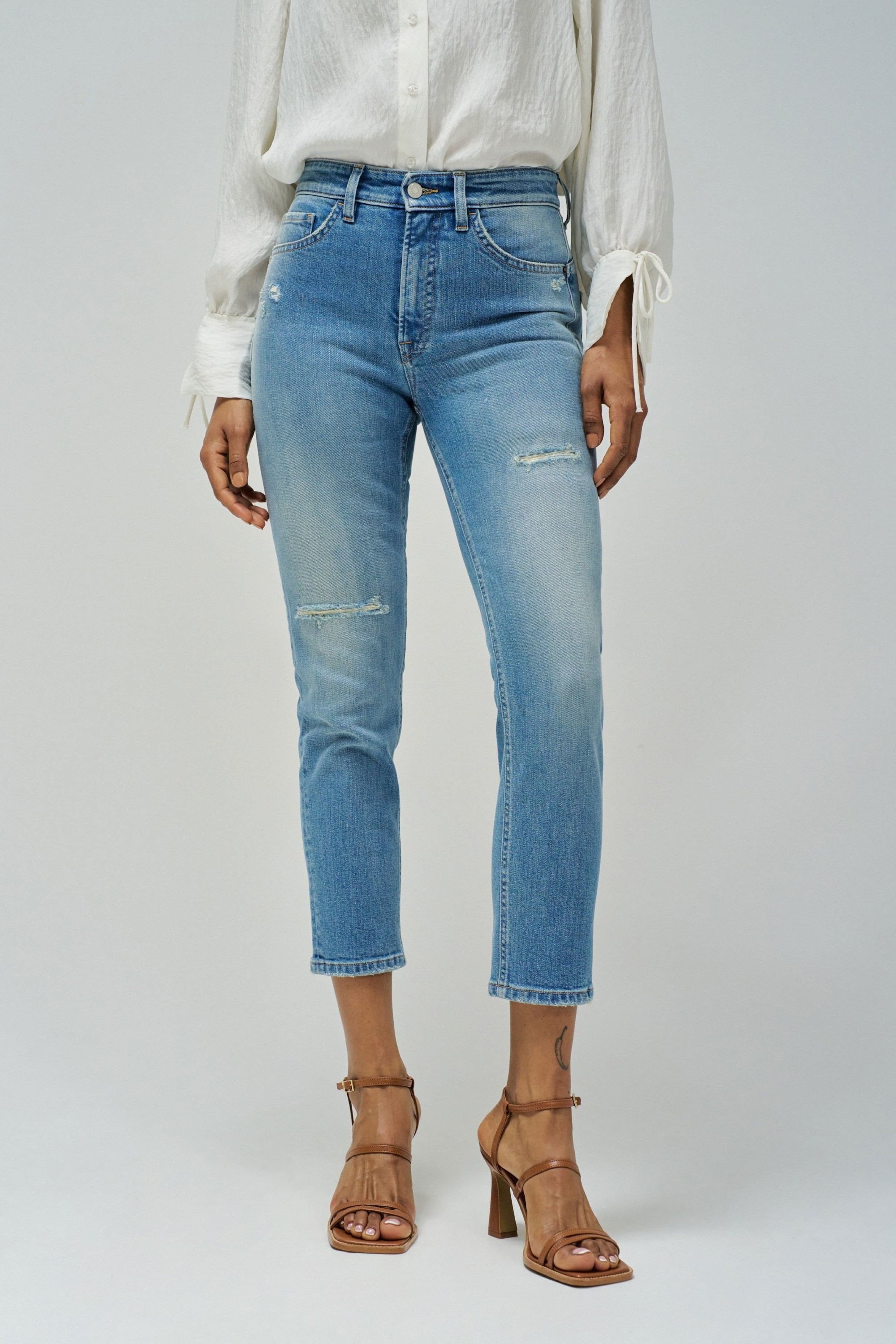 JEANS FAITH PUSH IN CROPPED SLIM