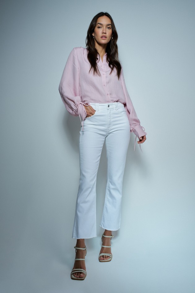 JEANS FAITH PUSH IN CROPPED FLARE