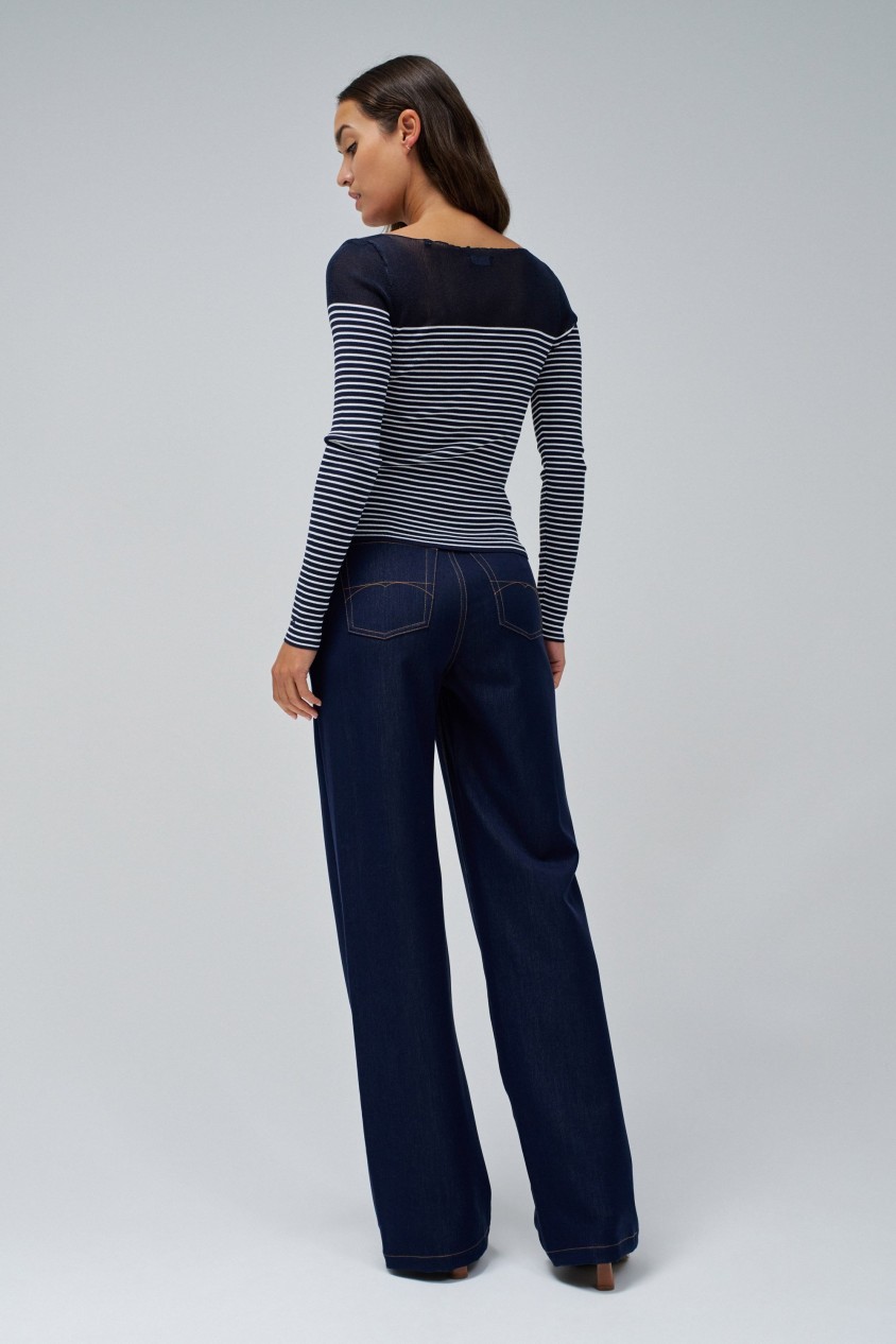 JERSEY CON TRANSPARENCIA