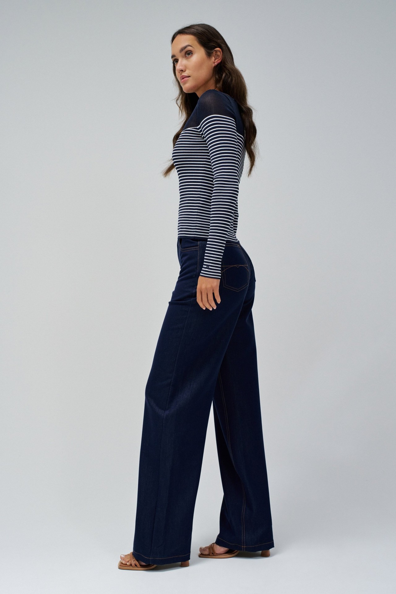 SWEATER WITH TRANSPARENCY