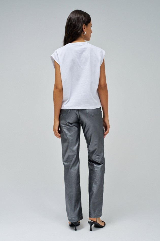 T-SHIRT COM BRILHANTES