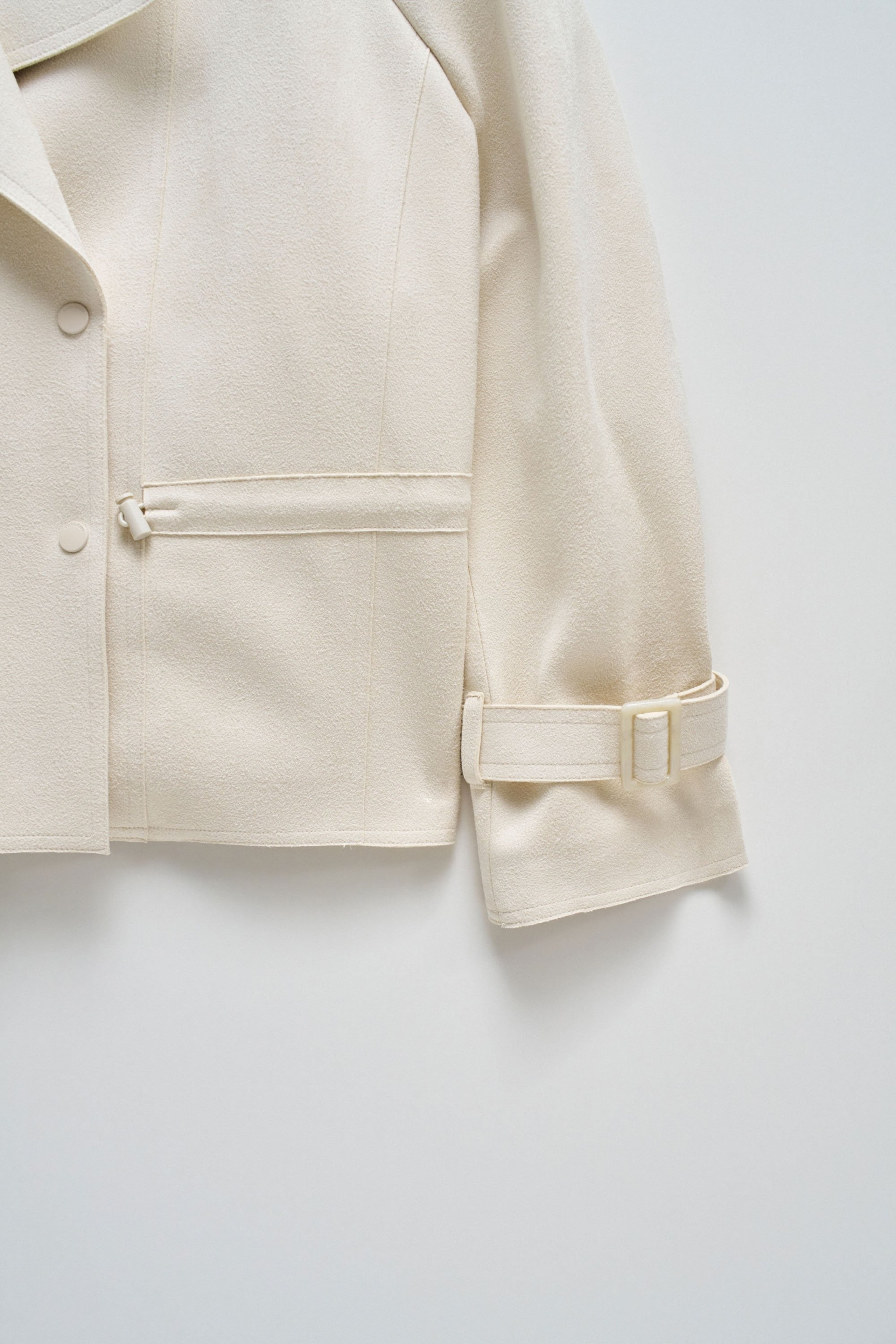 WASSERABWEISENDER PARKA IN WILDLEDEROPTIK