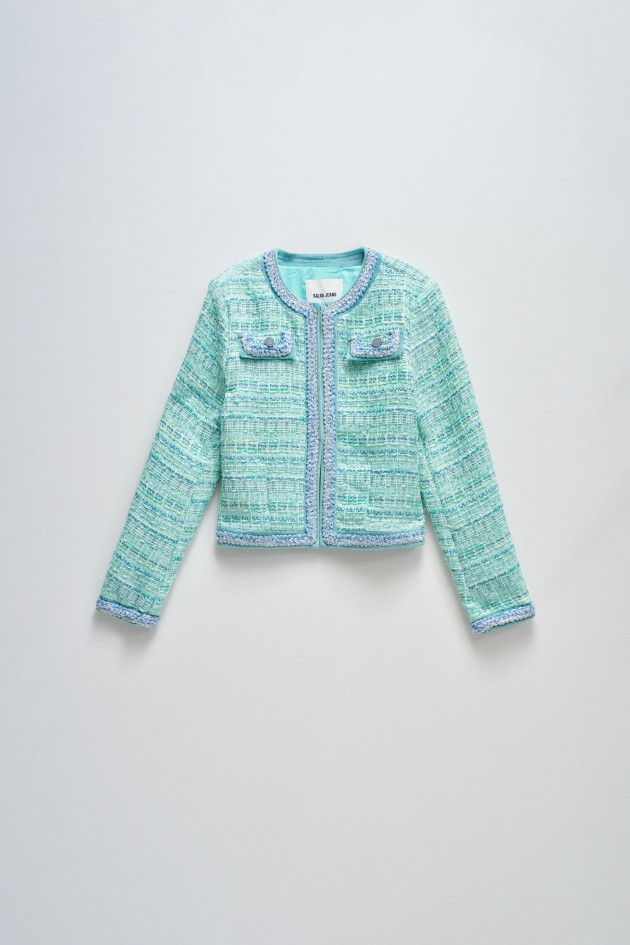CHAQUETA DE TWEED DE COLORES