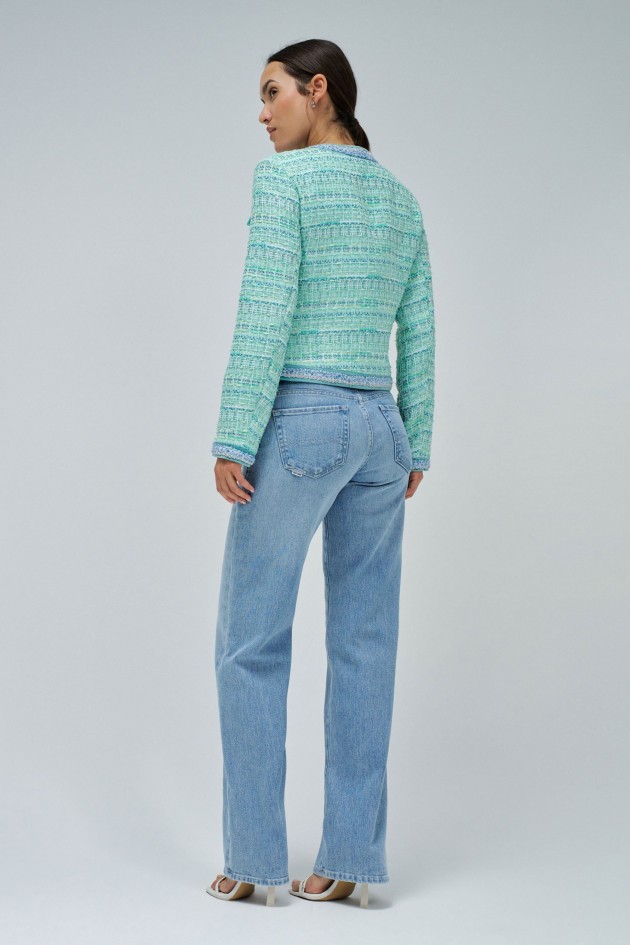 CHAQUETA DE TWEED DE COLORES