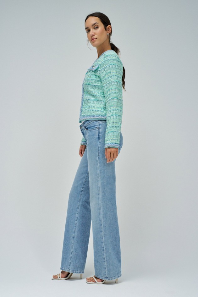 CHAQUETA DE TWEED DE COLORES