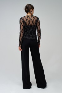 HAUT EN TULLE AVEC TOP