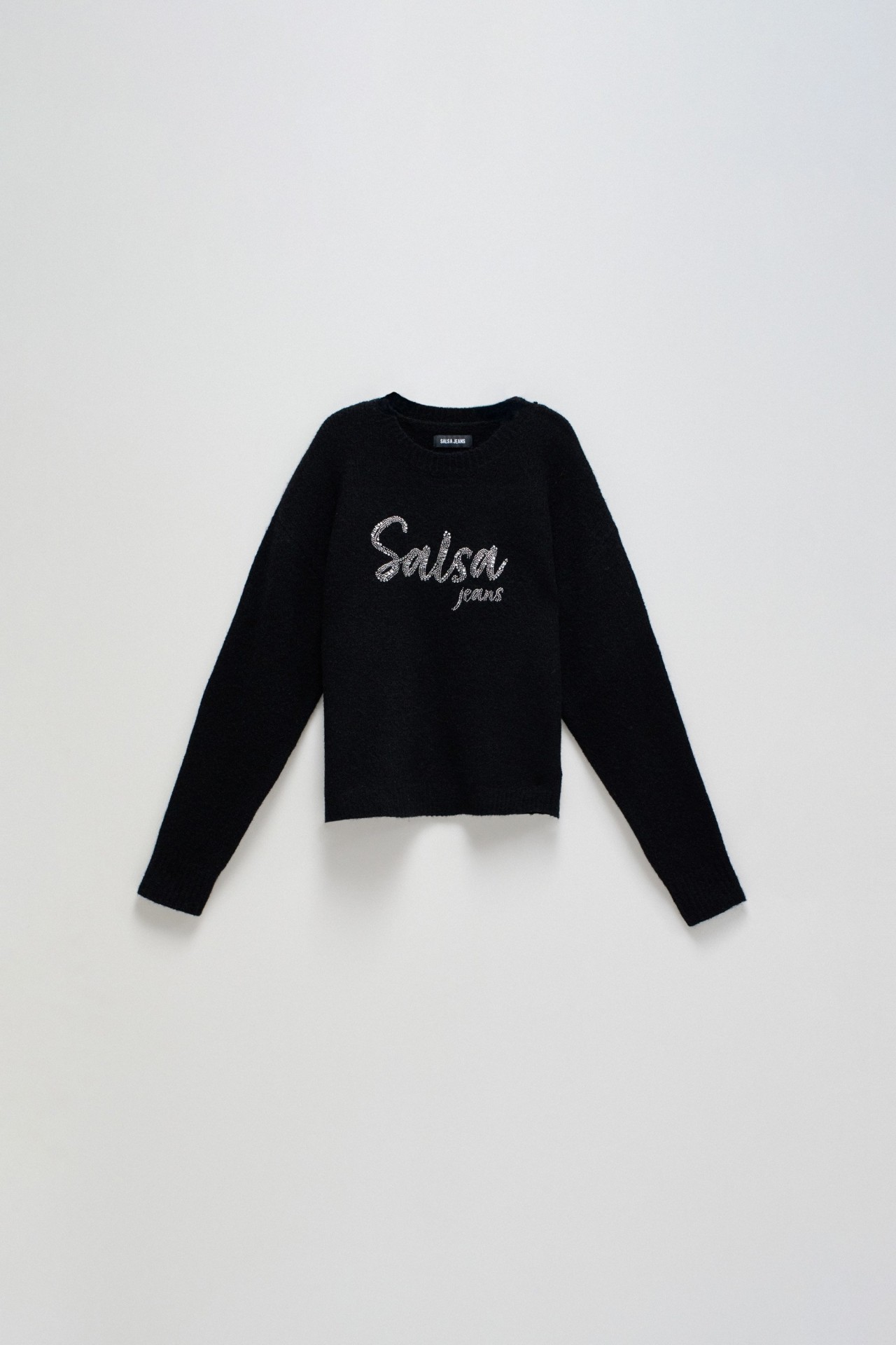 WOOL SWEATER WITH BRANDING