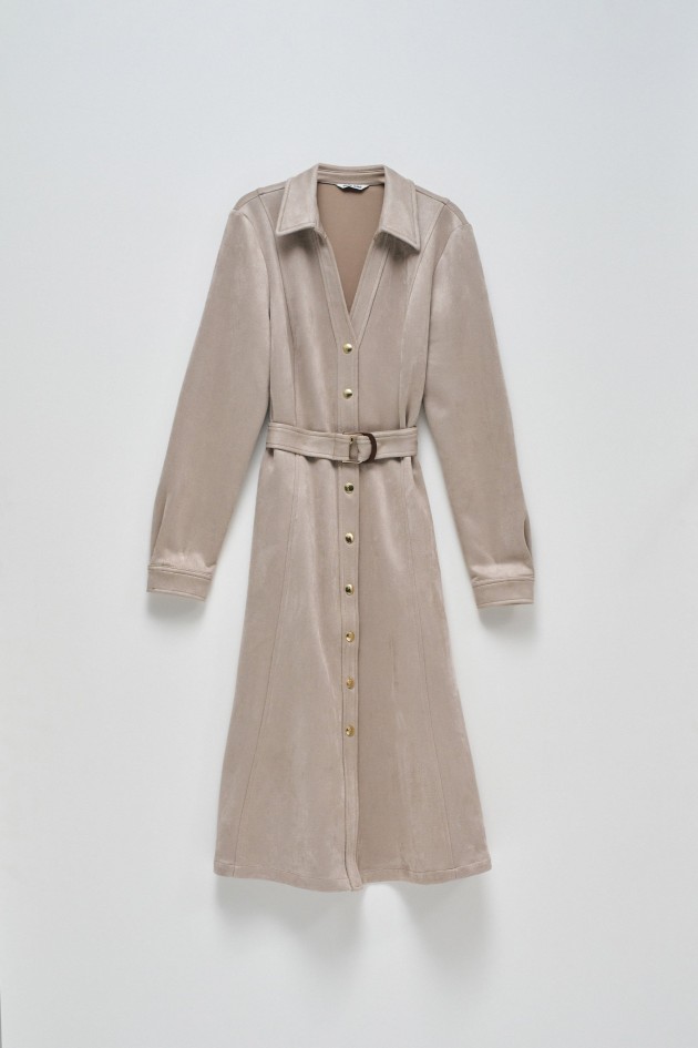 KLEIDHEMD AUS WILDLEDER