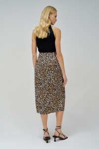 ANIMAL PRINT SKIRT