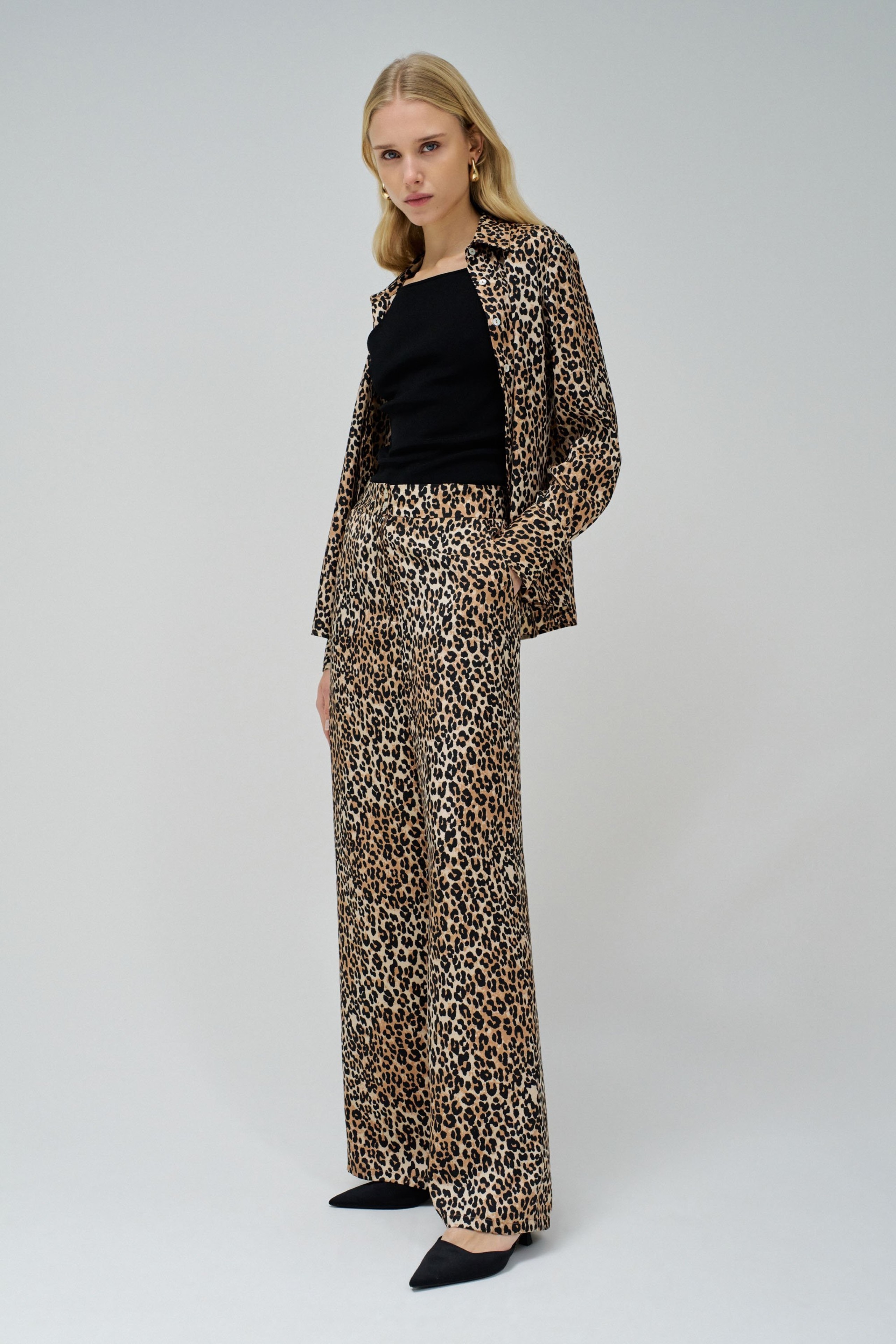 PANTALONES STRAIGHT DE TELA