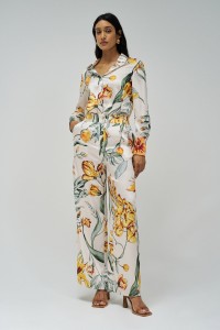 STRAIGHT TROUSERS IN FABRIC