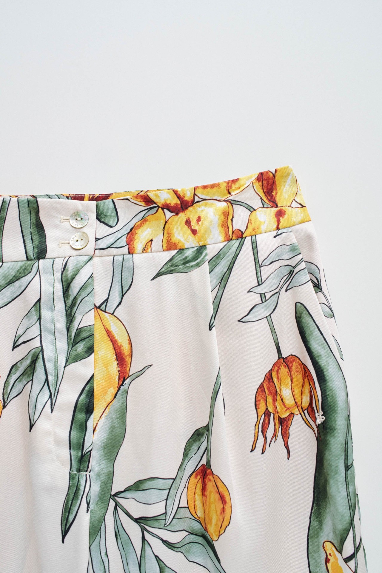 STRAIGHT HOSEN AUS STOFF