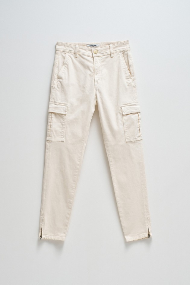 VAQUEROS FAITH PUSH IN CROPPED SKINNY ESTILO CARGO