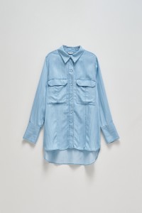 CAMISA LIGHTDENIM COM BRILHO