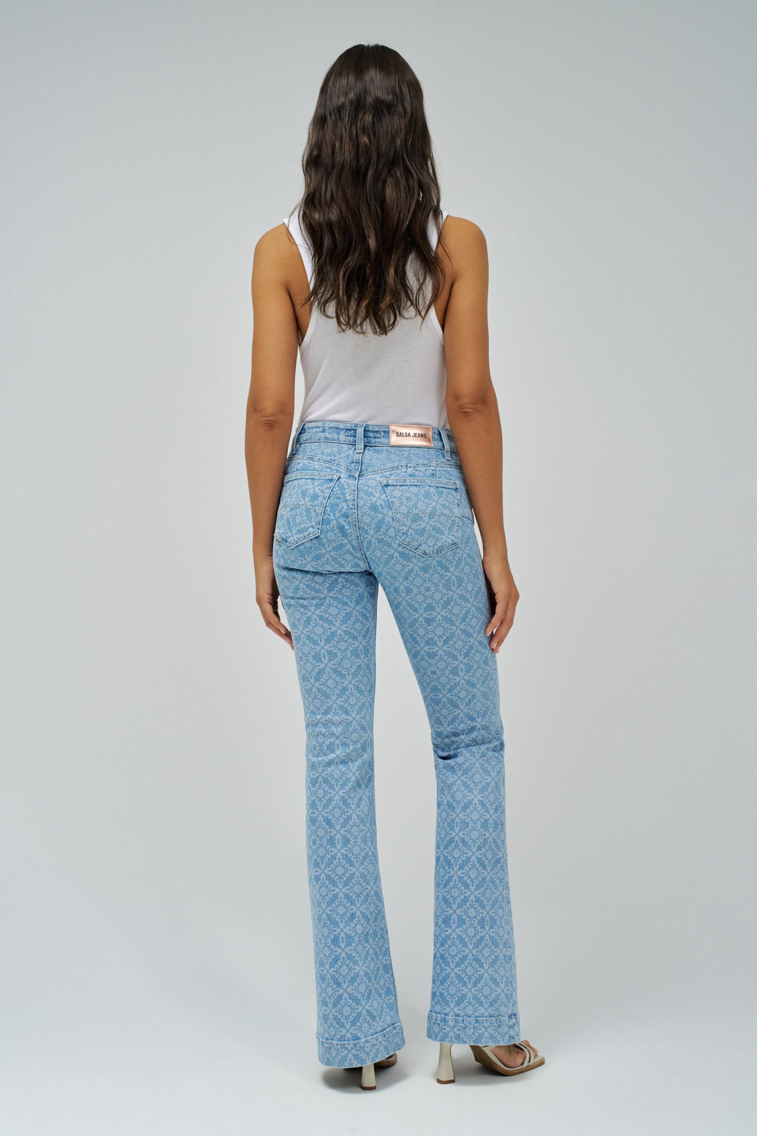 JEANS DESTINY PUSH UP FLARE